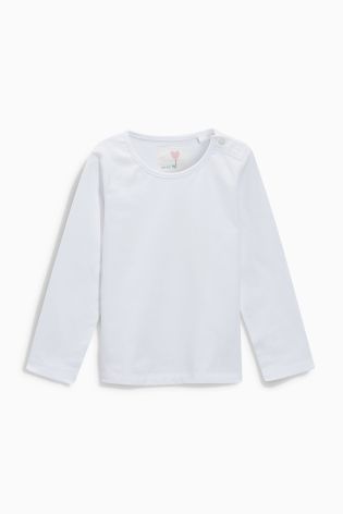 Multi Bright Long Sleeve Tops Four Pack (3mths-6yrs)